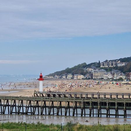 Le Cocooning-Studio Deauville Marina Avec Terrasse Vue Mer Et Plage Экстерьер фото
